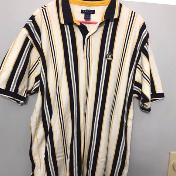 Men’s Vintage IZOD Polo Top - Picture 1 of 4